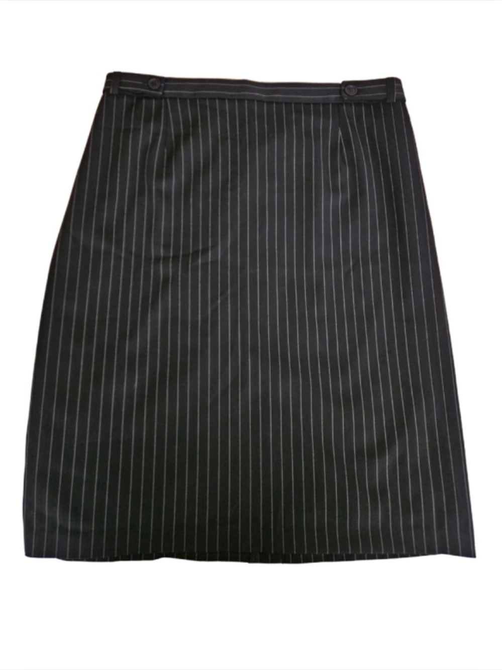 🍁Classic Pinstripe Pencil Skirt | Stretchy Waist | Made In 🇨🇦
